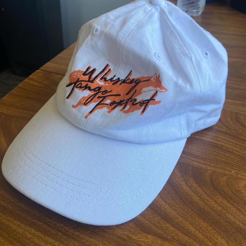 Truth Whiskey Tango Foxtrot White Adjustable Baseball Ball Cap Hat. Dad hat.
